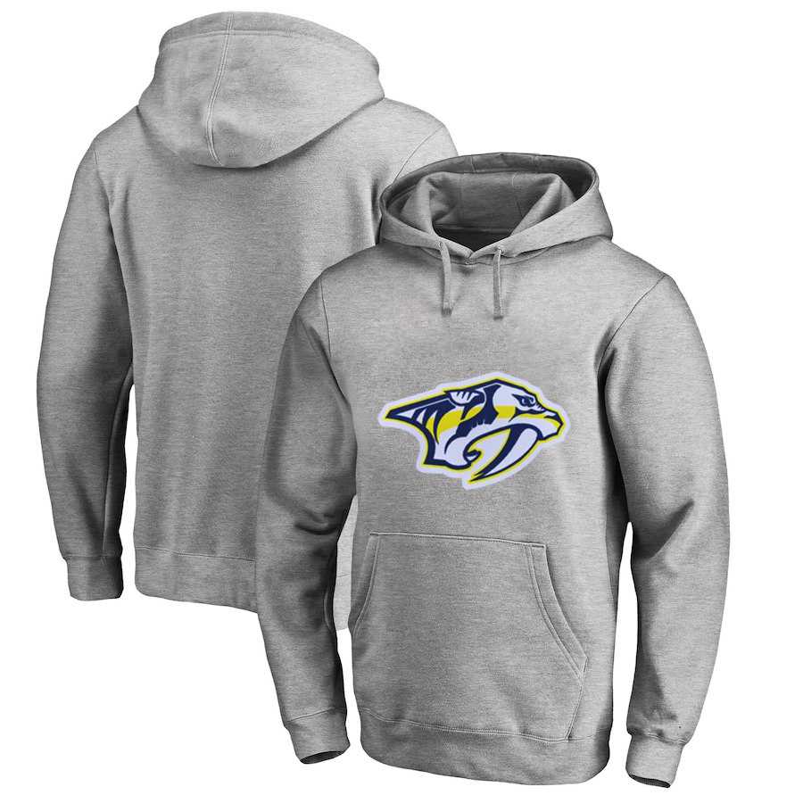 Nashville Predators Gray All Stitched Pullover Hoodie,We sell and wholesale Nashville Predators Gray All Stitched Pullover Hoodie on line form chian!